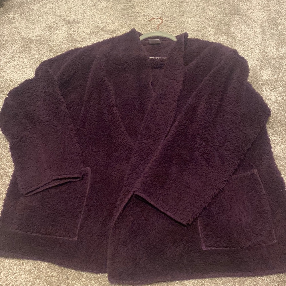 Womens Plum Sleep Jacket